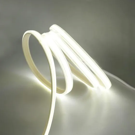Manguera Tira Cinta Led Cob Continua Luz Fria 6500k 110v