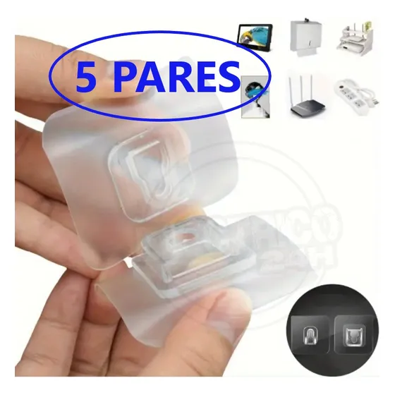 Ganchos Adhesivos Multifuncionales De Pared (pack)