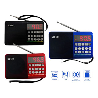 Radio Fm Portátil Digital Mini Bluetooth Recarregável Bolso Radio Fm Portátil Digital Mini Bluetooth Recarregável Bolso
