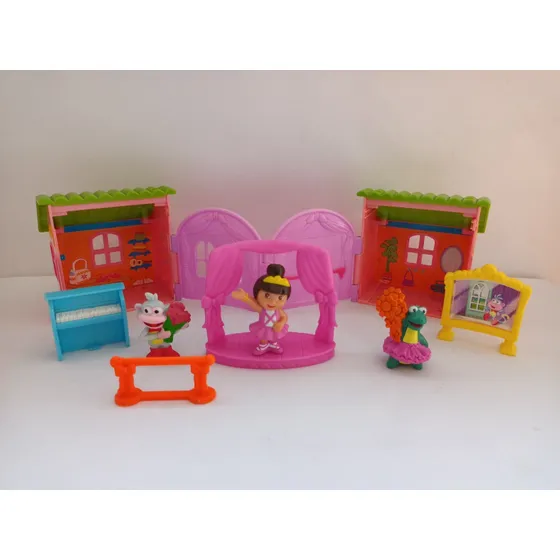 Set De Figuras Ballet Dora La Exploradora 