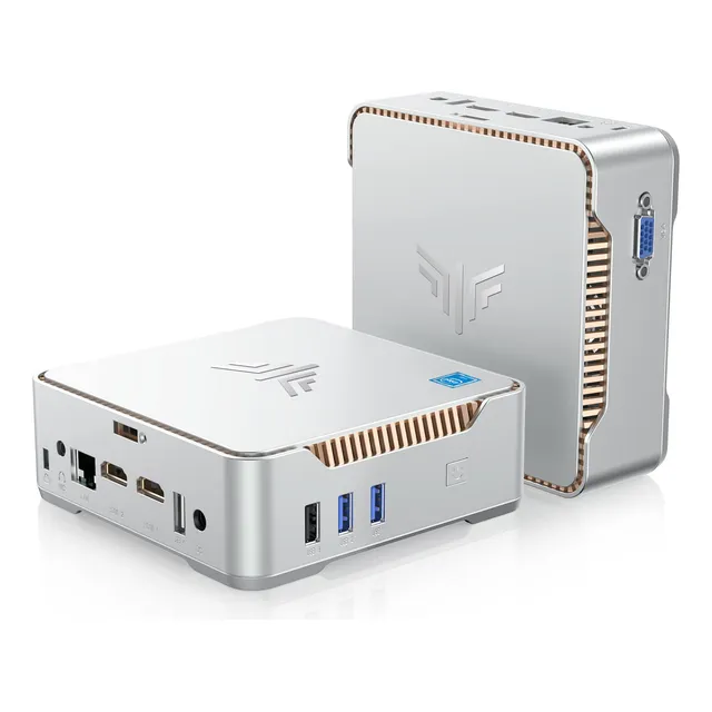 Kamrui Mini Pc Gk3plus 12v Intel Alder Lake-n95 512Gb Intel UhdGraphics 16 Gb Plata