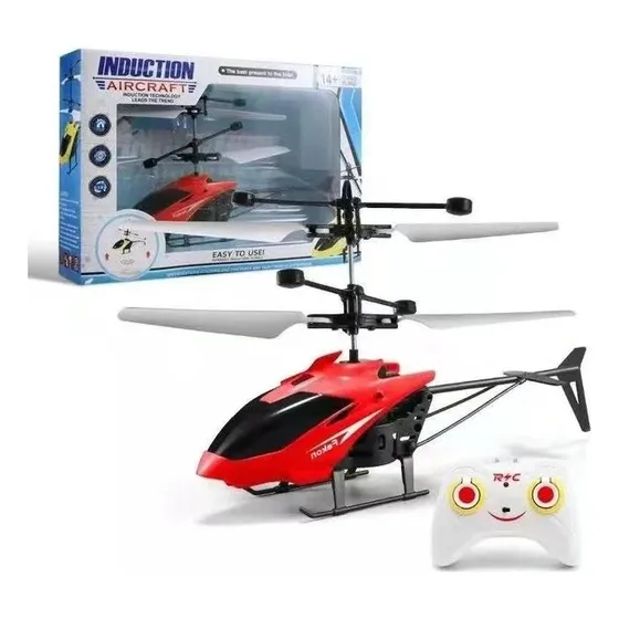 Helicoptero Juguete Con Control Remoto Lh-1802r Niños Regalo