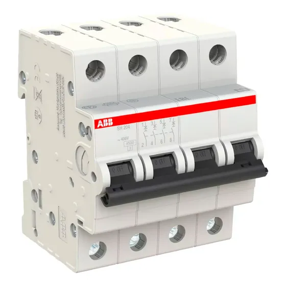Llave Termica Tetrapolar 4x80 Abb 10ka