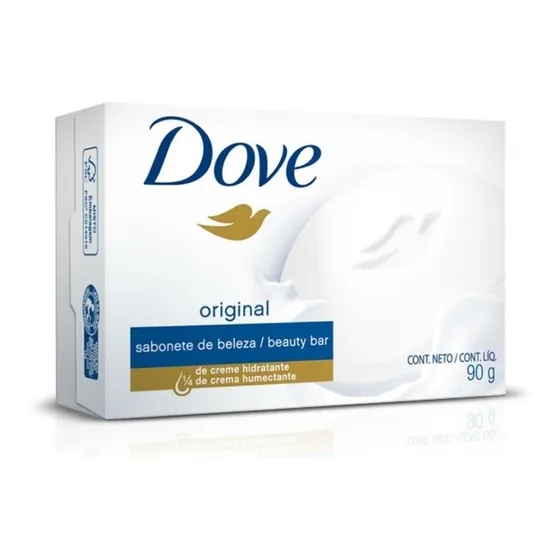 Sabonete Dove Original Barra Hidrata A Pele Fragrância 90g