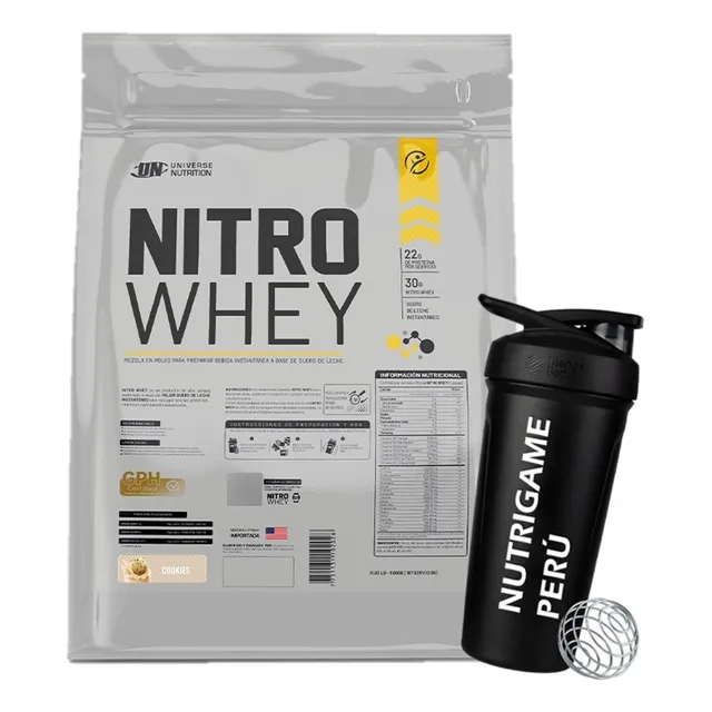 Nitro Whey 5kg Proteina Whey - Tienda Fisica