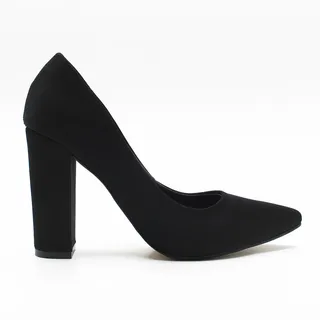 Zapatillas cerradas tacon grueso sale