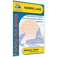 Norris Lago Mapa Pesca