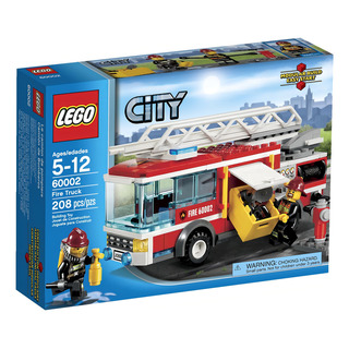 Set Juguete De Construcción Lego City Fire Truck 60002 Set Juguete De Construcción Lego City Fire Truck 60002
