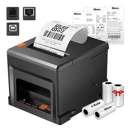 Impresora Térmica Esc/pos Con Corte Automático De 80mm
