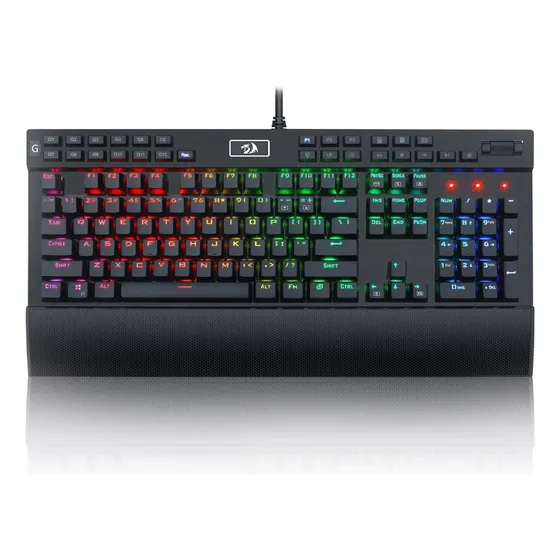 Teclado Gamer Redragon Yama K550 Purple Español Negro Rgb Idioma Español Latinoamérica