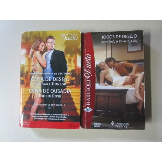 4 Romances Harlequin Dueto - Hardy - Lang - Dunlop - Rose