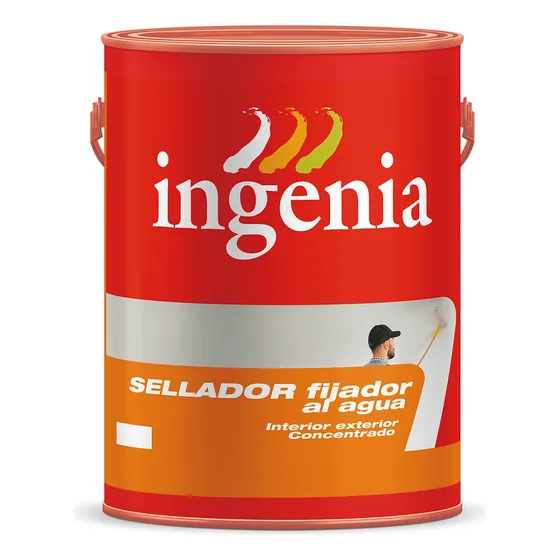 Sellador Fijador Al Agua Ingenia X 20 Litros