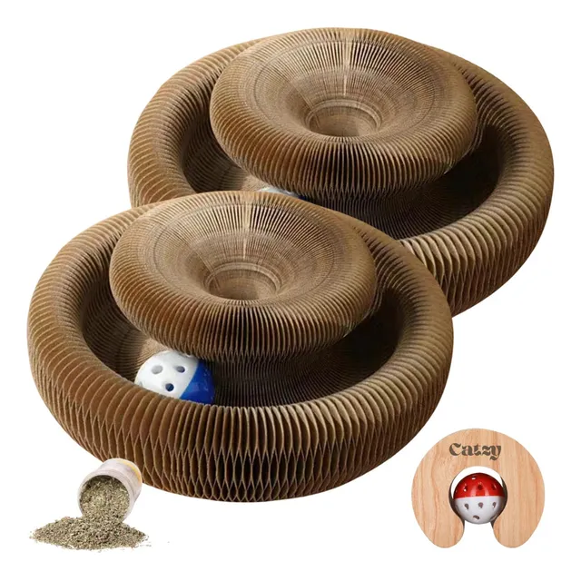 Catzy J Juguete 2 Rascador Mágico Magnetico Para Gato Catnip