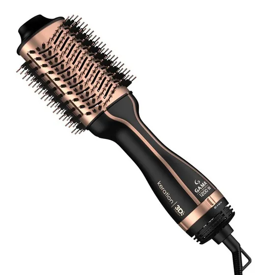 Elegante cepillo de secado Keration Brush 3D, 1200 W, Gama Italy, 220 V
