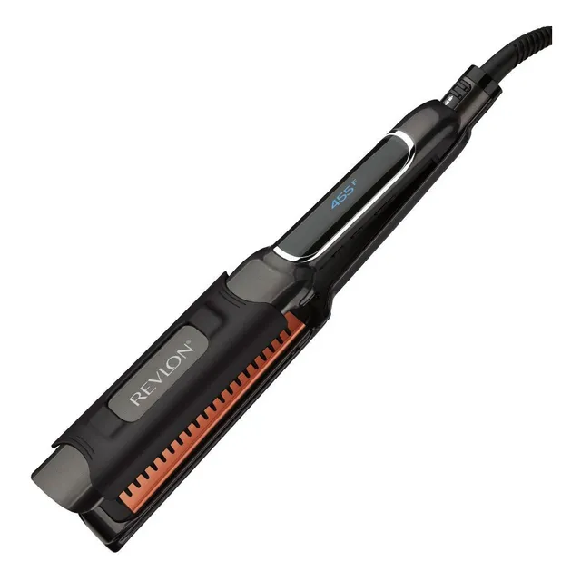 Plancha Revlon Extra Larga 1 1/2 Digital 455f Anti Frizz 24