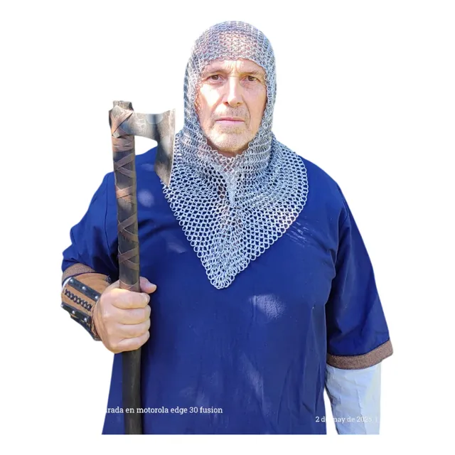 Cota De Malla Medieval De Acero Suave A Pedido!
