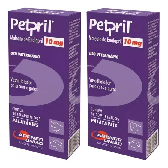 Kit Com 2 Petpril 5mg - 30 Comprimidos Agener
