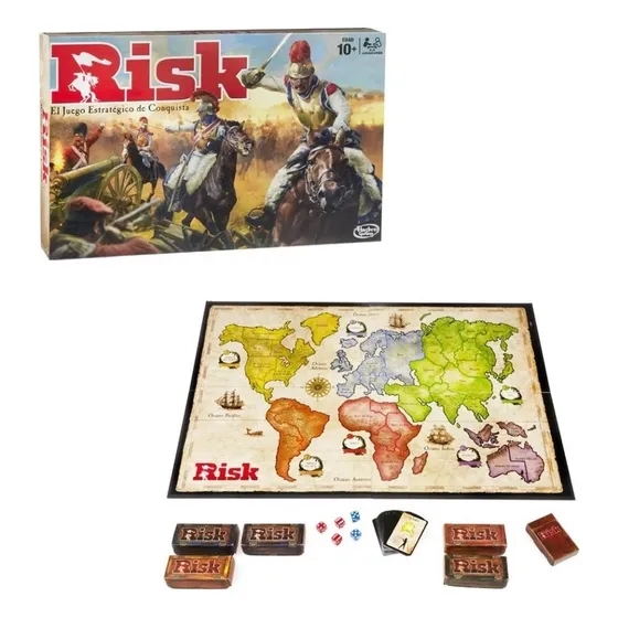 Risk Juego De Conquista Y Estrategia Hasbro Original