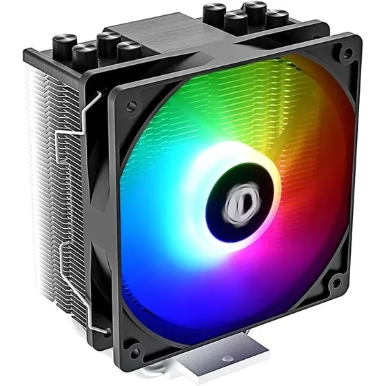 Fan Cooler Para Cpu Rgb 4 Tubos Calor  Intel Amd