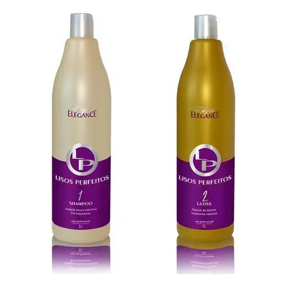 Kit Lisos Perfeitos Lp 2 Passos Original - Eight Elegance