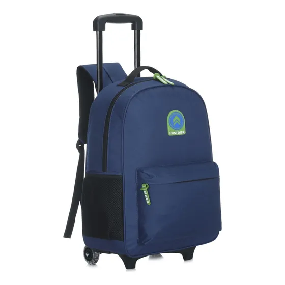 Mochila Carro Carrito Escolar Ruedas Diseño Manija Telescopica Extensible Grande Reforzada Happy Buy