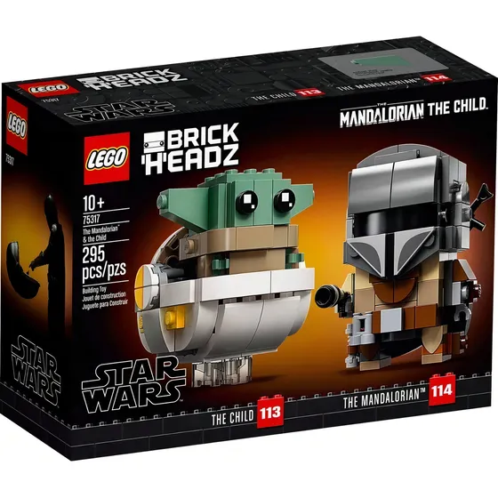 Set de construcción Lego Star Wars The Mandalorian & the Child 295 piezas en caja
