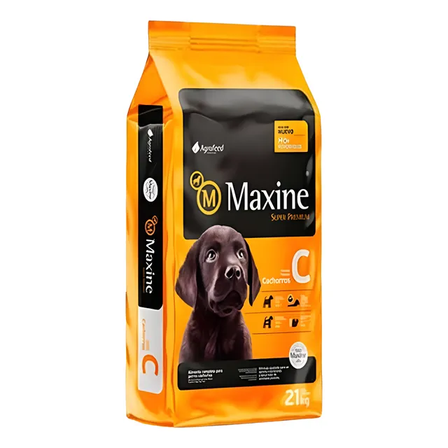 Alimento Maxine Perros Cachorros 21kg + Regalos!!