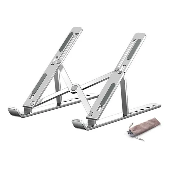 Soporte Ajustable Laptop Notebook Aluminio 165x240x150 Mm