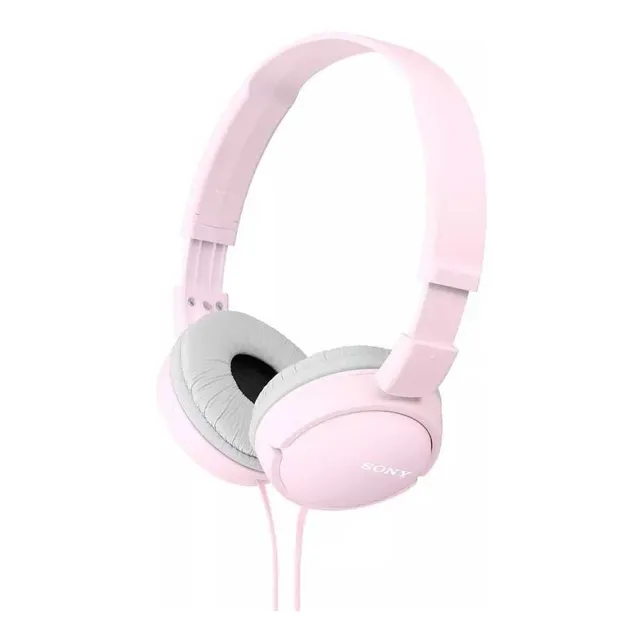 Auriculares Sony Plegables Rosa, Negro O Blanco Mdr-zx110 Color Rosa