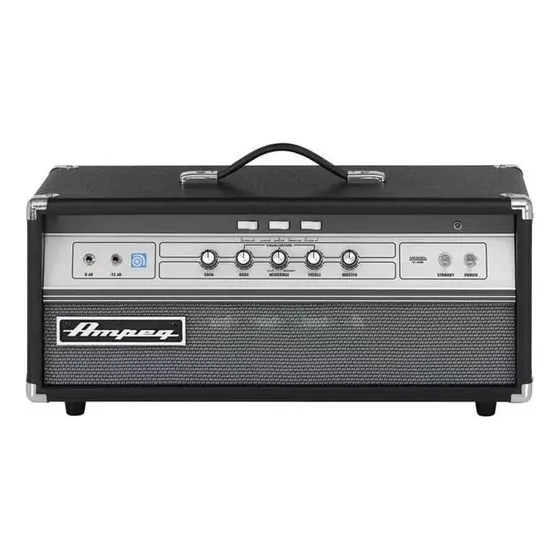 Cabeçote De Baixo Ampeg V4b Valvulado 100w