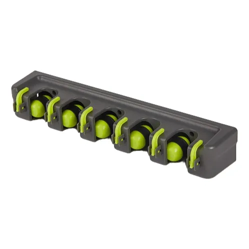 Porta Escoba De 5 Clips Bari