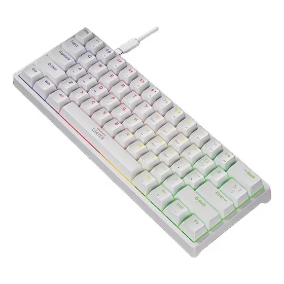 Teclado Mecanico K620 Leaven Luces Rgb Switch Azul