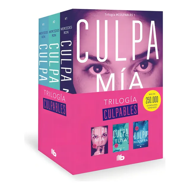 Trilogía Culpables - Culpa Mía/ Tuya/ Nuestra - Mercedes Ron