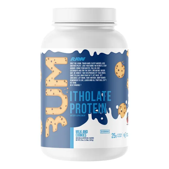 100% Whey Protein Isolado Raw Nutrition Cbum Itholate