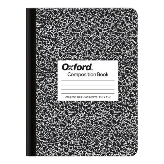 Cuaderno De Composición Oxford, Papel De Rayas Universita...