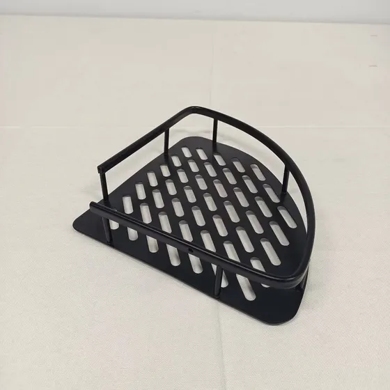 Muebl Baño Nebzhask Estante Almacenamiento Triangular Pared