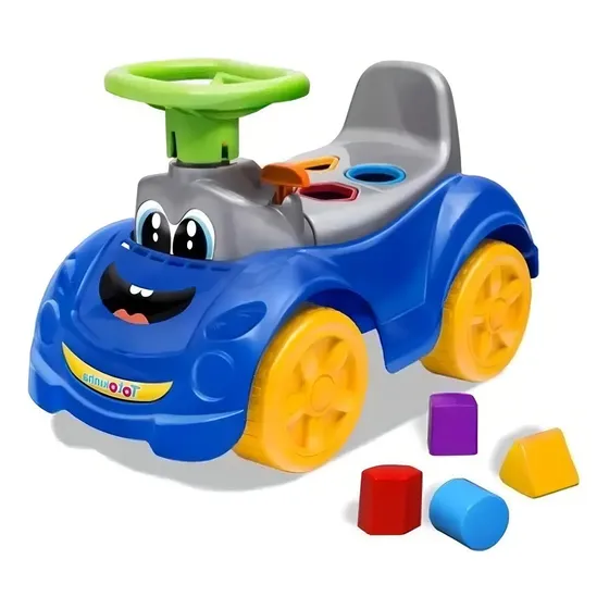 Triciclo Infantil Cardoso Totokinha Ariel Azul 1-3 Anos