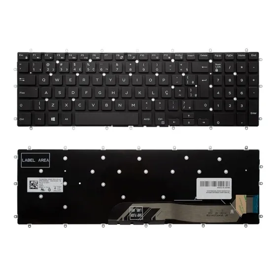 Teclado Para Notebook Dell Inspiron 15 3583 P75f P75f006 Br