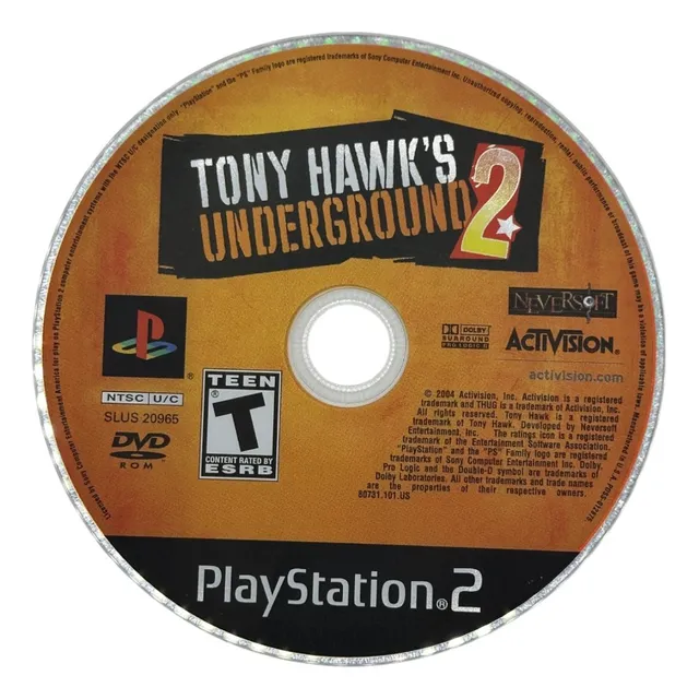 Tony Hawk´s Underground 2 - Ps2 (Reacondicionado)