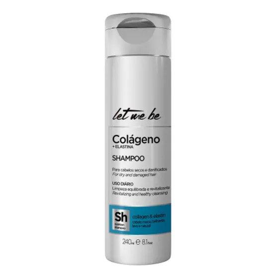 Shampoo Hidratante Colágeno E Elastina - Let Me Be - 240ml