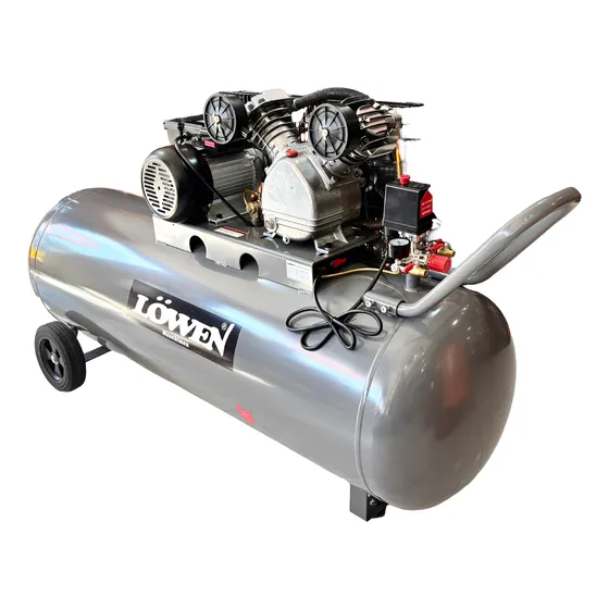 Compresor De Aire 300lts 3hp Correa 220v Lowen Wb-30300