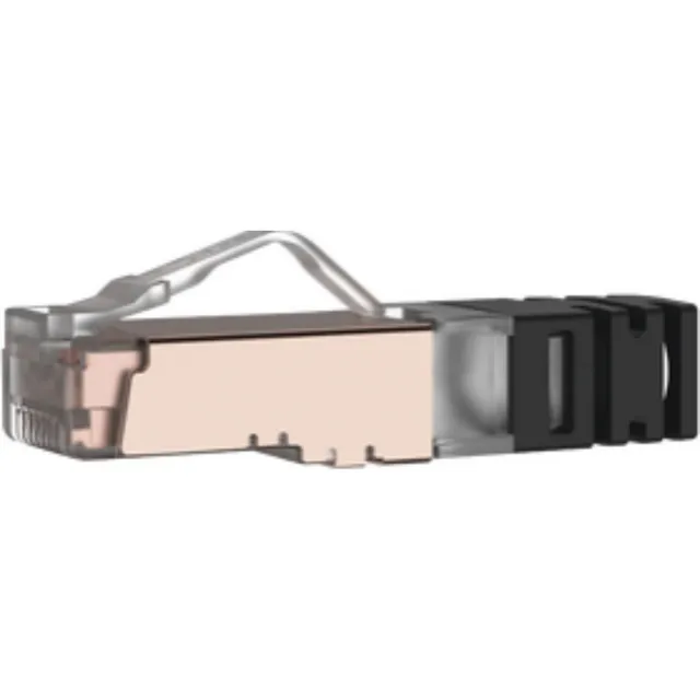 Plug Rj45 Cat6 Blindado, Para Cable Calibre 24-26 Awg