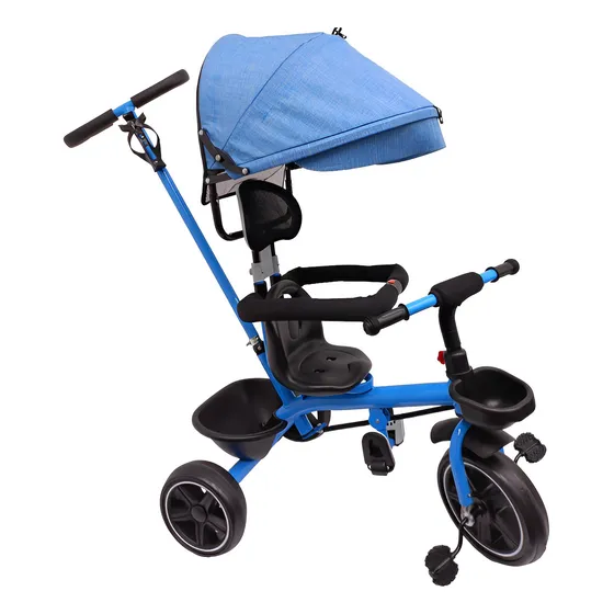 Triciclo Paseador P/bebes  C/ruedas De Goma Colores Variados
