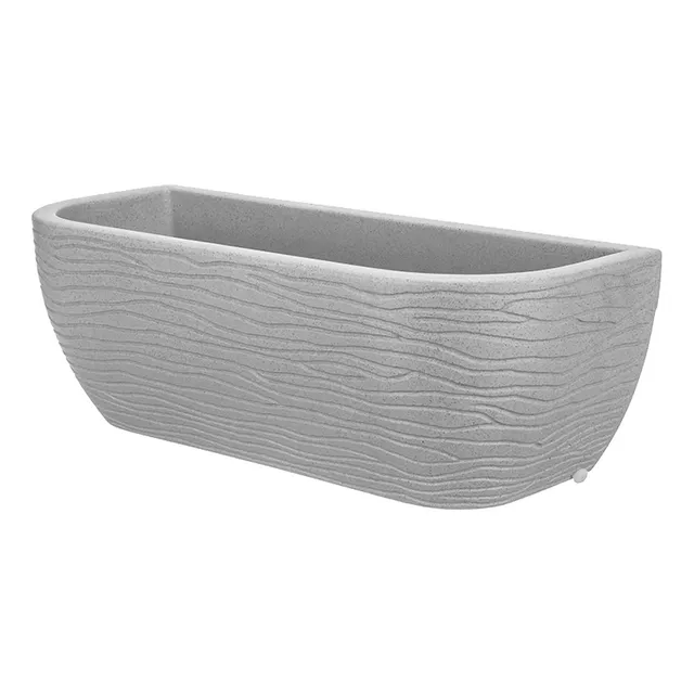 Macetero De Pared Sisal 46x17 Cemento