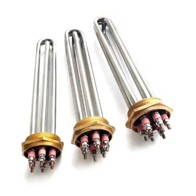 Kit 4 Resistência Para Imersão 1,1/2 Bsp 6000w 220/380v 