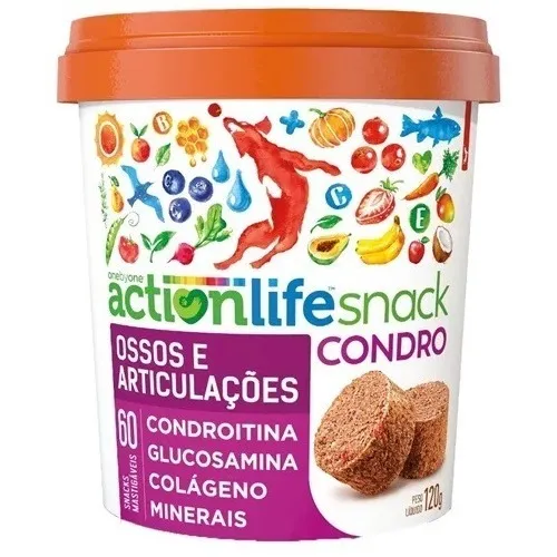Suplemento Para Cães Mini Snack Actionlife Condro 120g