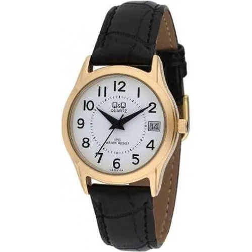 Reloj By Q&q Mujer Dorado Calendario Garantía Oficial Ca05 