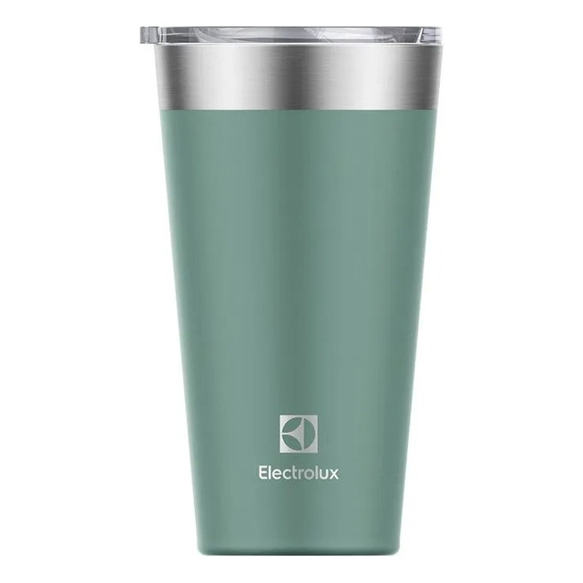 Electrolux Copo Térmico 560ml Verde Com Tampa Hermética Electrolux Copo Térmico 560ml Verde Com Tampa Hermética
