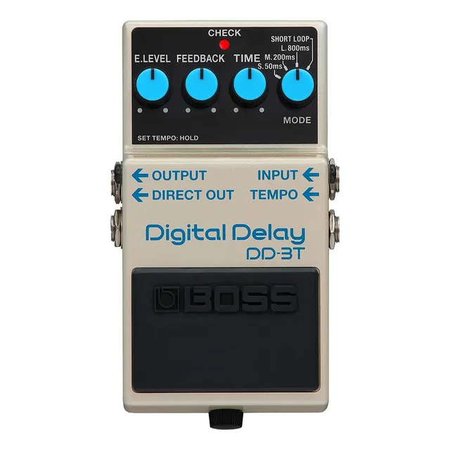 Pedal de efecto Boss Digital Delay DD-3T blanco