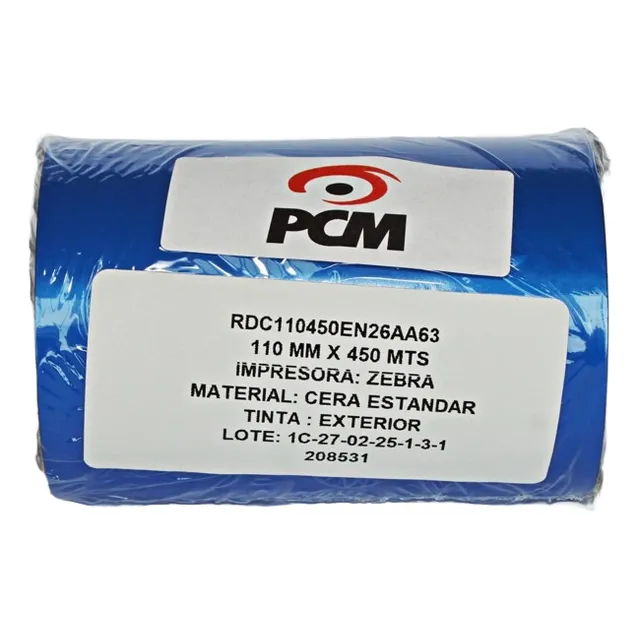 Ribbon De Cera 110mm X 450m - Estándar